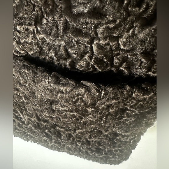 ASTRAKIN Made in France Styled by SPORTTOWNE Vintage 60s Persian Lamb Coat - Picture 5 of 9